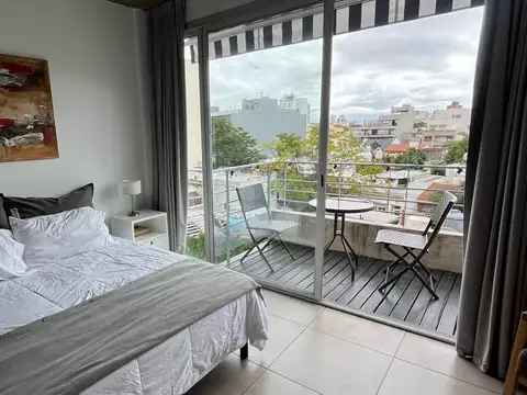 VENTA MONO C/RENTA AMOBLADO C/BALCON PARQUE CHAS