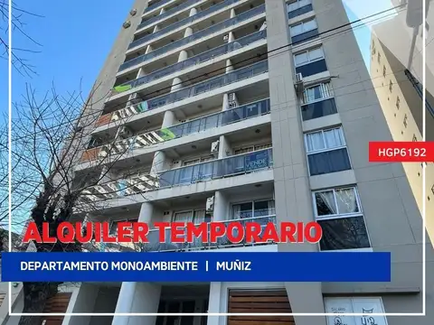Departamento - ALQUILER_TEMPORAL - Argentina, Muñiz - Conesa 970