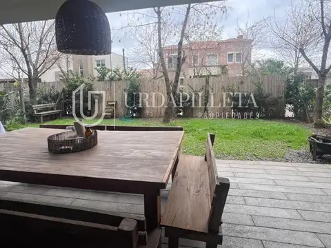 Departamento en venta 3 ambientes con jardin y parrilla en Las Liebres Barrio Cerrado