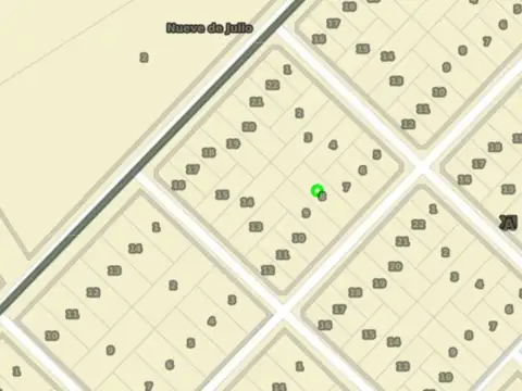 Terreno en Venta 17  mts Frente