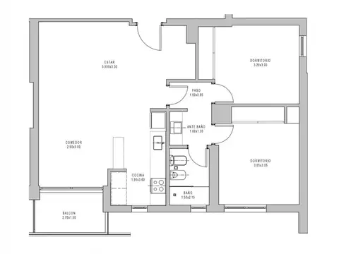 Departamento en Venta en Alto Alberdi, USD 147.000