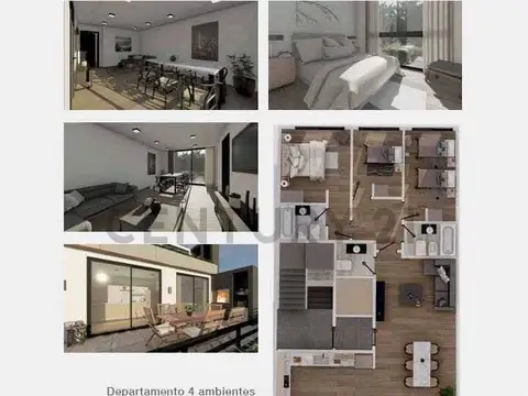 Departamento en Venta de 3 dormitorios