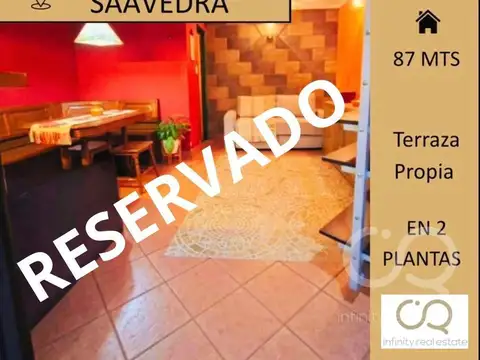 Venta - Ph en Saavedra - Terraza propia - Quincho - Parrilla -Ideal inversión