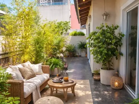 PH 5 AMBIENTES Sin expensas Terraza con parrilla Súper luminoso Excelente estado, PISO UNICO