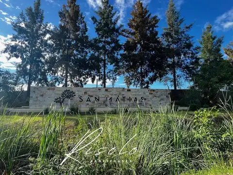 San Matias, Area 2. Lote Interno con vista al Agua. Maschwitz