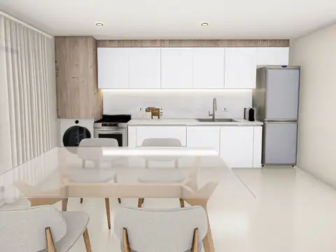 Departamento 2 ambientes con 1 baño