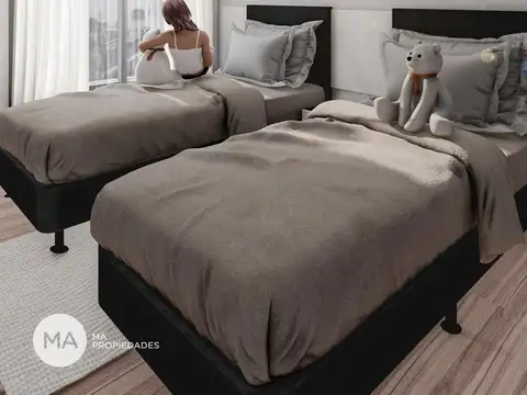 Departamento 4 ambientes con 2 baños