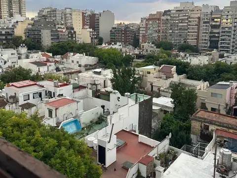 Caballito 4 Reg amb al fte con  bcon terraza muy luminoso