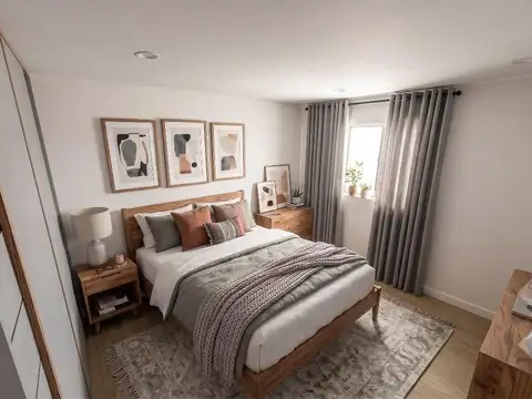 Depto Tipo Casa 3 ambientes con 1 baño