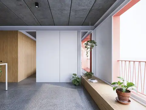 Departamento 2 ambientes con 1 baño