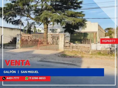 GalpÃ³n - Venta - Argentina, San Miguel - Av. Libertador 7783