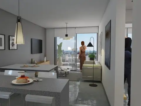 Departamento en Venta de 1 dormitorio