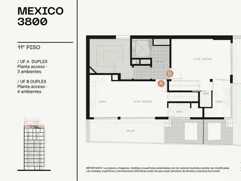 Departamento en Venta de 4 ambientes