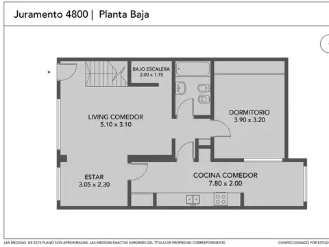 Depto Tipo Casa en Venta 10 años