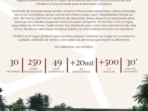 Terreno en Roldán