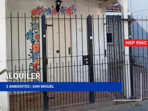 Casa - Alquiler - Argentina, San Miguel - Conesa 1040
