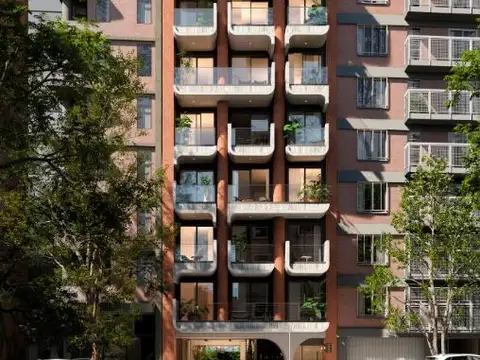 Departamento en venta a estrenar de 2 ambientes en Palermo Chico