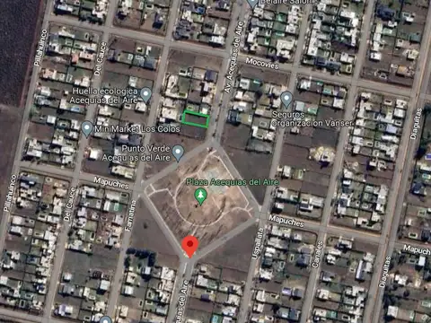 Terreno en Venta 33  mts Fondo