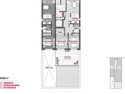 Mendoza 2800, Piso 06