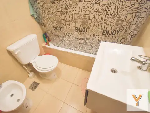 Departamento 2 ambientes con 1 baño