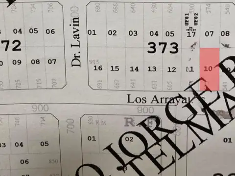 Lote Calle Arrayanes 600