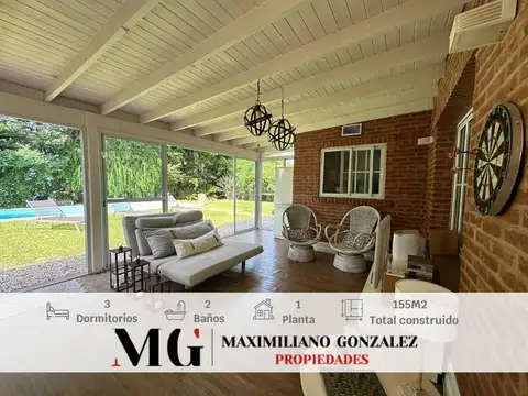 Casa en venta, 5 ambientes - Campos de Echeverria, Esteban Echeverria