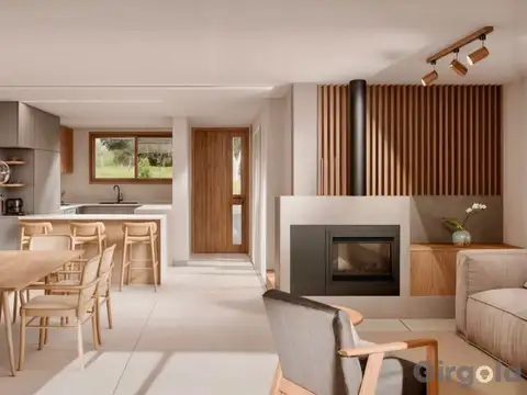 Casa 4 ambientes con 2 baños