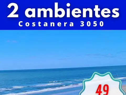 Vista al mar, de categoria, gas natural, 49 mts, wi fi