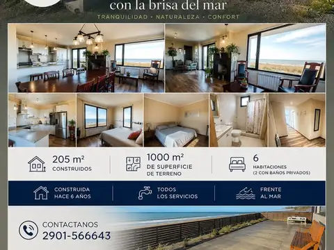 VENTA O PERMUTA - PROPIEDAD FRENTE AL MAR