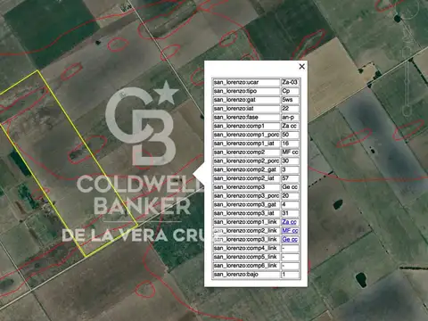 Campo en Luis Palacios, Provincia de Santa Fe