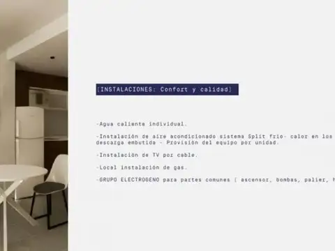 Departamento en Venta de Monoambiente