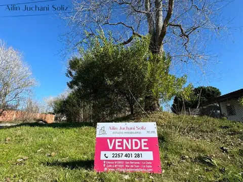 AMPLIO LOTE EN LAS TONINAS