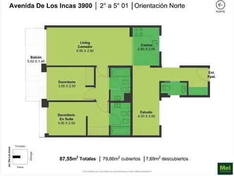 Avenida De Los Incas 3900