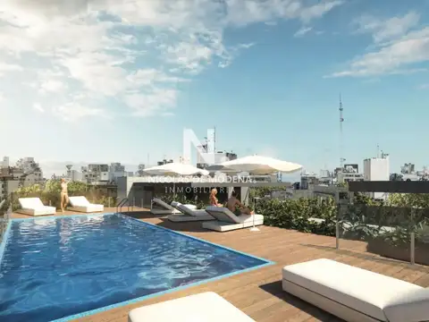 Venta Moderno Monoambiente ideal inversión en Pocitos - Montevideo