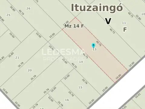 LOTE 407M2