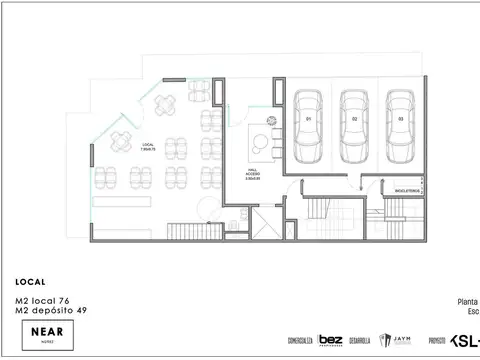 Departamento 3 ambientes con 2 baños