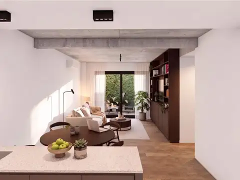Departamento 2 ambientes con 1 baño