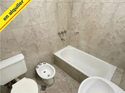 Departamento 2 ambientes con 1 baño