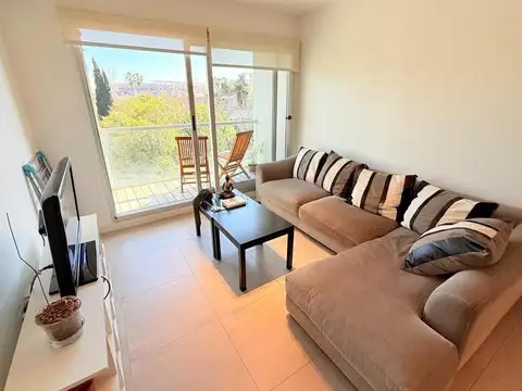 Departamento 2 ambientes con 2 baños