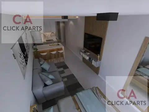 Venta - Monoambiente con balcón - Diciembre 2026 - Villa Santa Rita