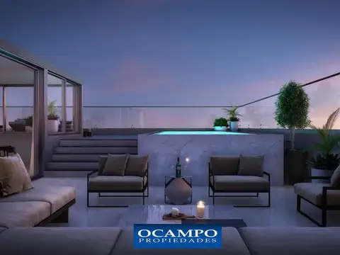 Departamento 3 ambientes con 2 baños