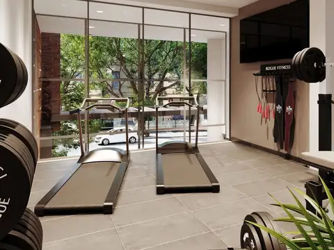 Departamento 2 ambientes con 1 baño