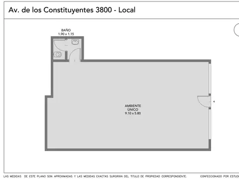 BLOCK 3 unidades venta Villa Pueyrredón