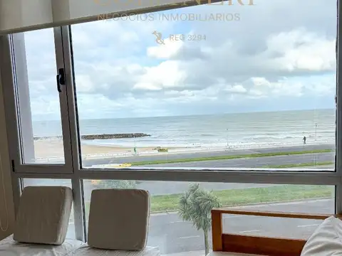 SEMIPISO DE TRES AMBIENTES : VISTA PLENA AL MAR