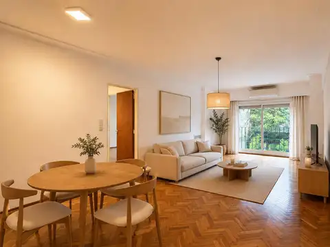 Departamento 3 Ambientes Reciclado con  Espacio Guardacoches y Seguridad 24hs - Retiro - La Recova