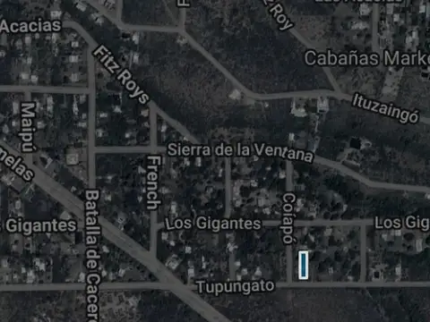 Terreno en Venta en Capilla del Monte, USD 13.000