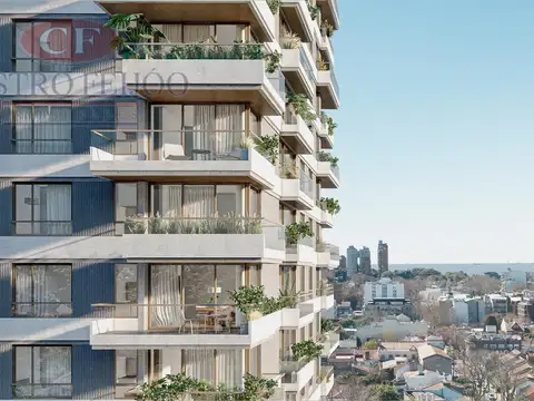 Venta de departamento de 2 Ambientes en Pozo Vicente López Anchorena Urban Tower