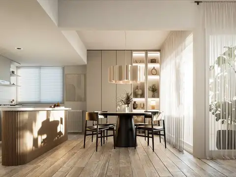 DEPARTAMENTO RECICLADO A NUEVO CON COCHERA