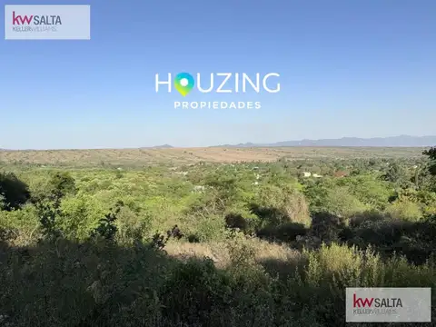 VENTA LOTE LOS ZARZOS INCREIBLE VISTA