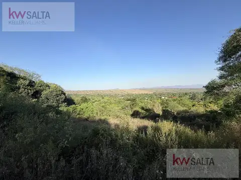 VENTA LOTE LOS ZARZOS INCREIBLE VISTA